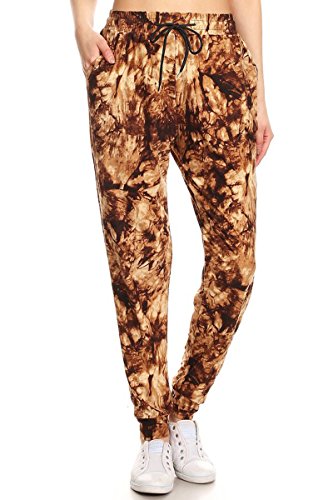 Image of Leggings Depot Premium Jogger Women's Popular Print High Waist Track Pants(S-XL)