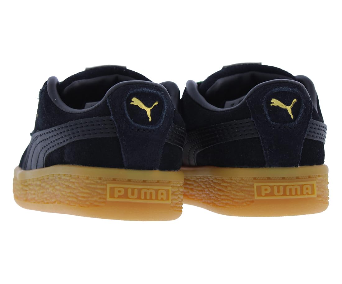 PUMA Suede XL Skate Infant/Toddler Shoes Size 9, Color: Black Vine/White
