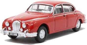 Oxford Diecast 76JAG2007 Jaguar MkII Carmen Red