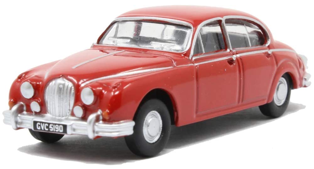 Oxford Diecast 76JAG2007 Jaguar Mk2 Carmen Red 00 Gauge