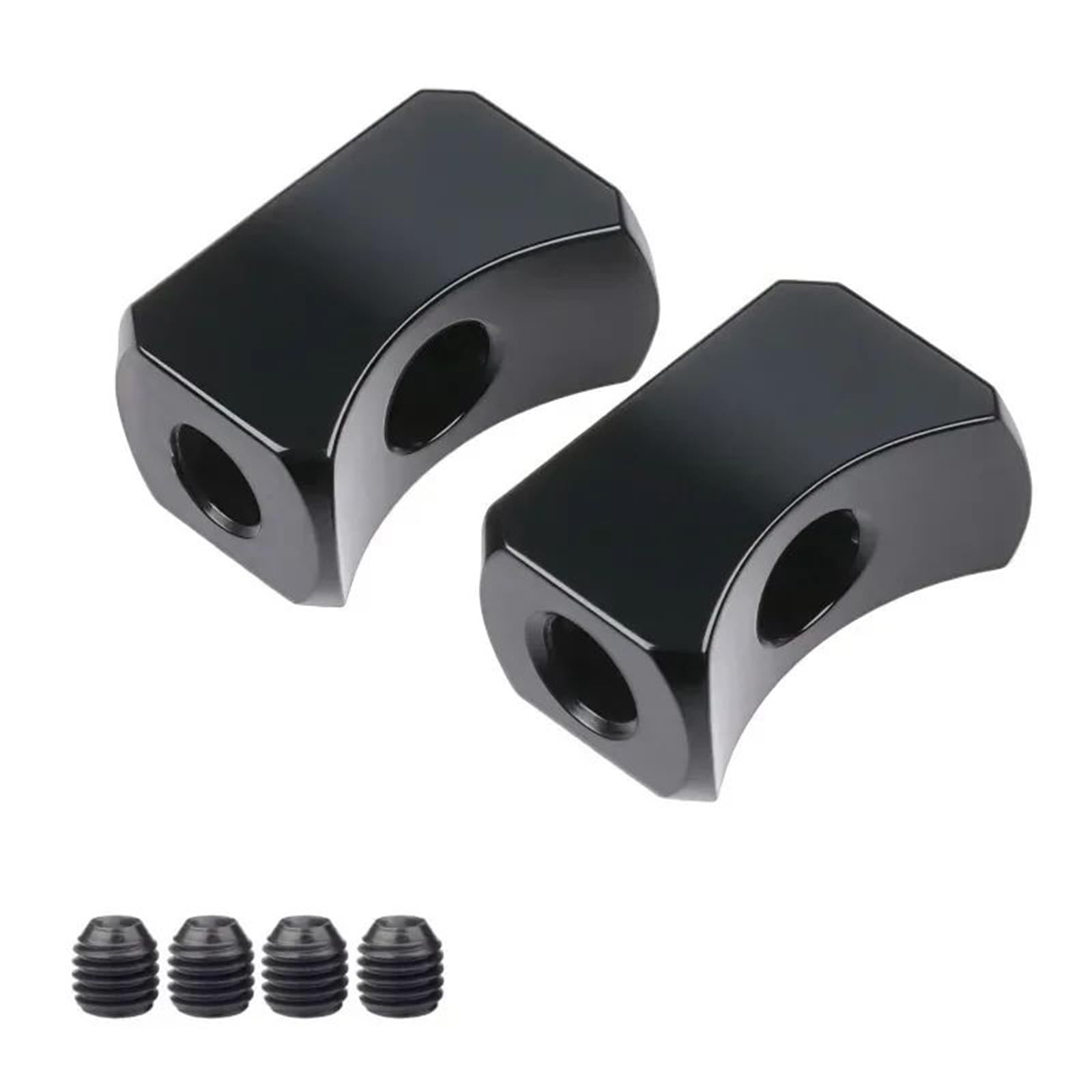 Per 1/10 1/8 Rc Auto Parti Aggiornamento 2 Pezzi Tubo Scarico Blocco Accessori Decorativi Ricambio Sostituire Modelli Giocattolo Ricambi Modellini RC