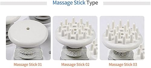 Miniatura 5 de Unix MX-3500 Multiusos 4 cabezas 3 Tipos Cabeza Caps Handheld Body Massager