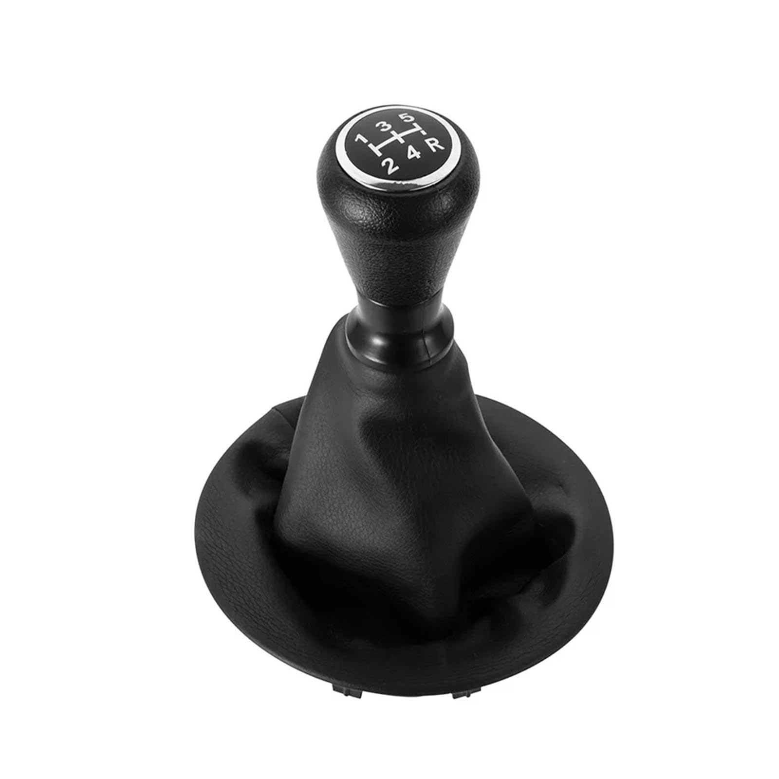 Qmtvfsrh 5 Speed A Car Gear Shift Knob Manual 5 Speed Gear Shift Knob Pu Gaiter Dust Cover For Berlingo Ii 2008-2018 For Peugeot Partner(5 Speed A)
