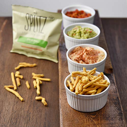 Splitz Split Pea Crisps (03 - Original (1.5Oz) 16Ct) Plant-Based, Organic, Non-Gmo, Vegan, Gluten-Free, Superfoods, Healthy Snack For Kids And Adults, High Protein, High Fiber, 110 Calories #TOP5