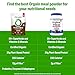 Orgain Perfect Meal, Organic, Vegan Meal Replacement Protein Powder, Chocolate - 25g Plant Based Protein, 80+ Superfoods, 1B Probiotics & 10g Fiber, Adaptogens & Ashwagandha - 2.16lb