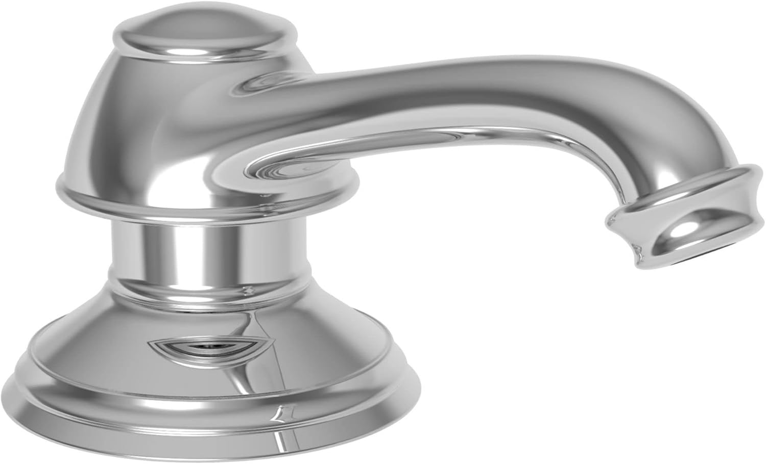 Newport Brass 2470-5721 Jacobean Deck Mounted Soap and Lotion Dispenser, Polished Chrome