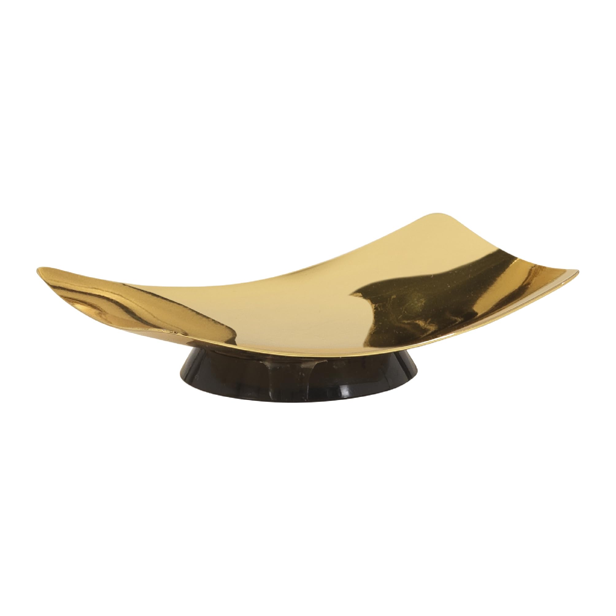 Gedy Elettra SOAP Box, Stainless Steel, Gold