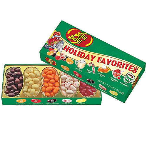 Jelly Belly Holiday Favorites Five Flavor Gift Box