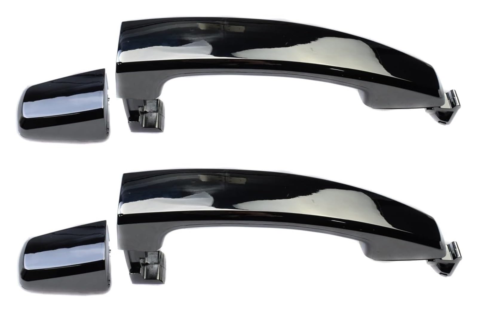 QWQTHGS Car Exterior Door Handle Cap for Captiva for Sport for Aveo for Saturn for Vue Chrome Exterior Door Handle 96468266 96468306(Rear X2)