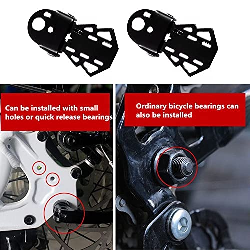 MiOYOOW 1 Pair Bike Rear Pedals - Image 4