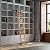 KINMADE Rolling Library Ladder Hardware Kit, 4FT Extension Kit