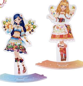 アイカツ 星宮いちご データカードダス アクリルスタンド 星座 セット アイカツ！ 星宮いちご データカードダス アクリルスタンド 星座