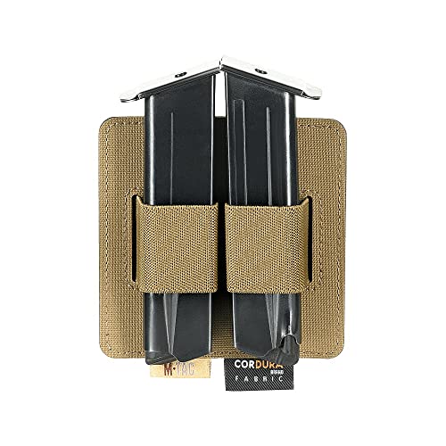 M-Tac Double Mag Pouch Hook Backed Magazine And Accessories Holder (Coyote) #TOP3