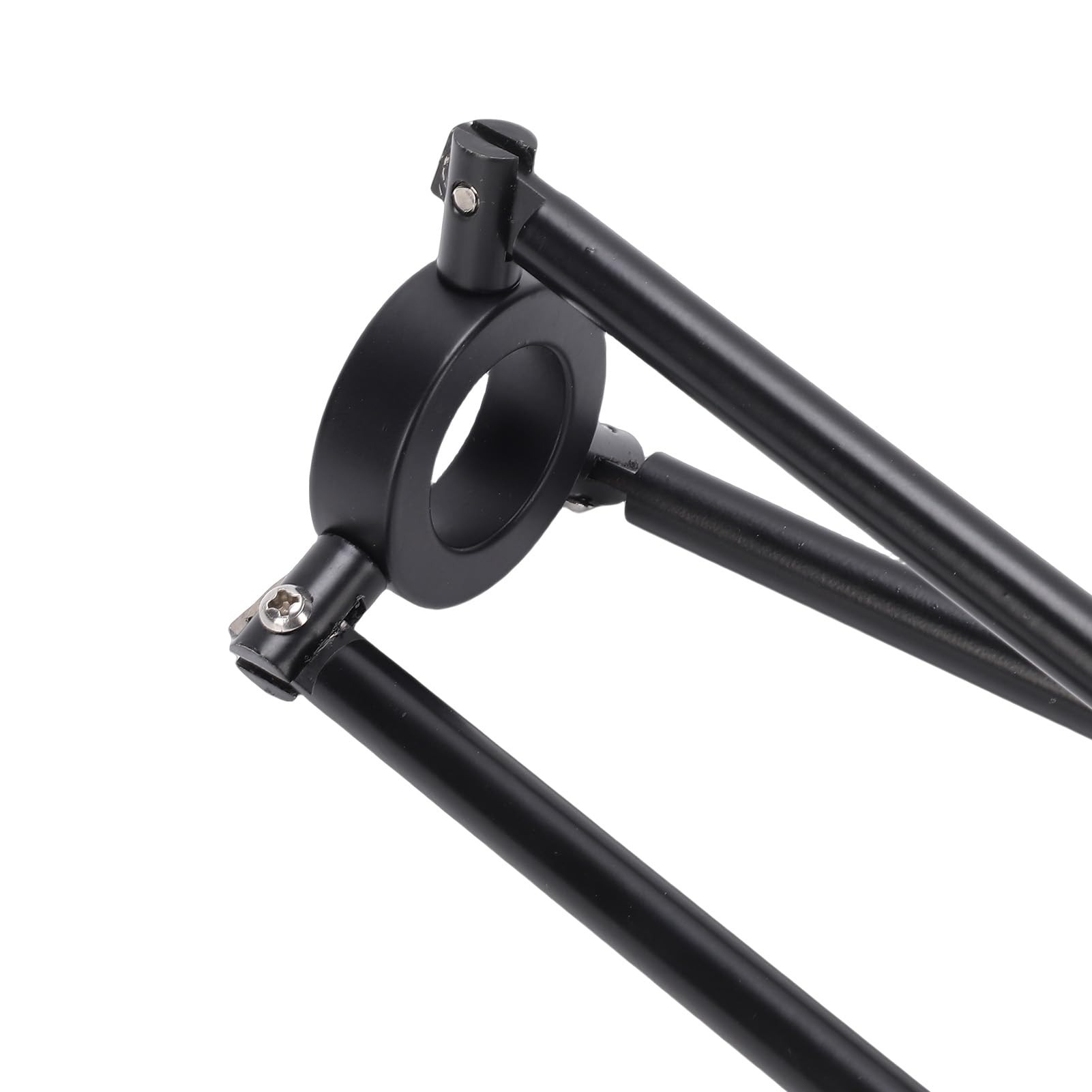 Fafeicy Prowadnica Podłogowa Statywu Stabilizator Statywu Prowadnica Uziemiająca Składany Aluminiowy Stabilizator Geodezyjny o Długości 40 Cm z antypoślizgową podstawą do