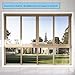 Horizontal Sliding Interior and Exterior Windows, Barn Windows with Glass, Lockable Home Bathroom, Garage, Farmhouse, Attic Windows(Gold,W80xh100cm/31x39in)
