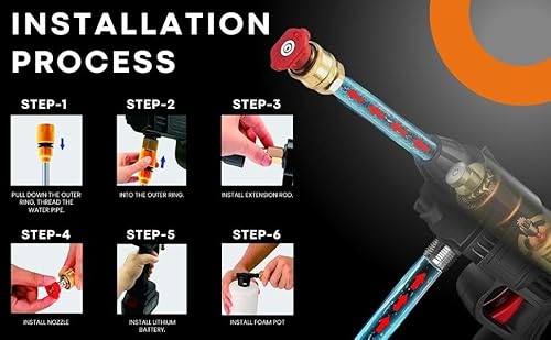 High-Pressure-Car-Washer-Gun-Cordless-Portable-Wireless-48V-12000-mah-for-Car-Wash-Bike-Washing-Cleaning-Adjustable-Nozzle-and-5M-Hose-Pipe-Double-Battery High Pressure Car Washer Gun Cordless Portable Wireless 48V 12000 mah for Car Wash Bike Washing Cleaning| Adjustable Nozzle and 5M Hose Pipe (Double Battery)