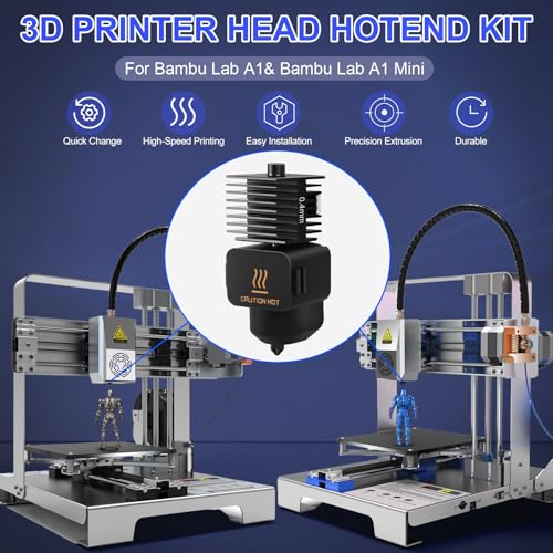 Kit hotend en acier trempé Bambu Lab A1 Mini pour impression 3D haute précision