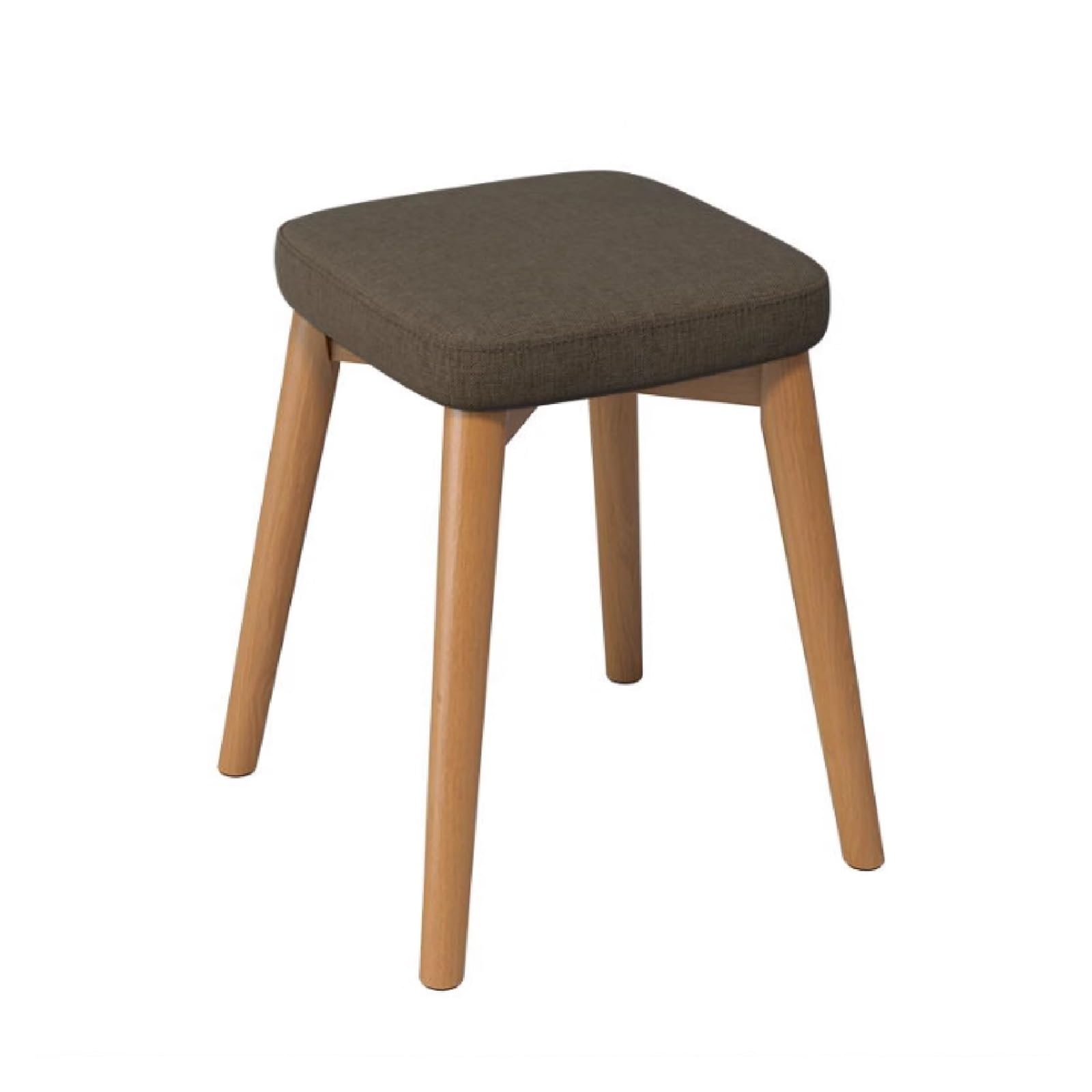 Tabouret réglable en hauteur avec coffre de rangement et assise rembourrée