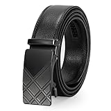 Ajustement précis pour un confort ultime - La coupe confortable fait la différence. Cette ceinture pour homme avec boucle automatique offre des micro-ajustements jusqu'à 1/5