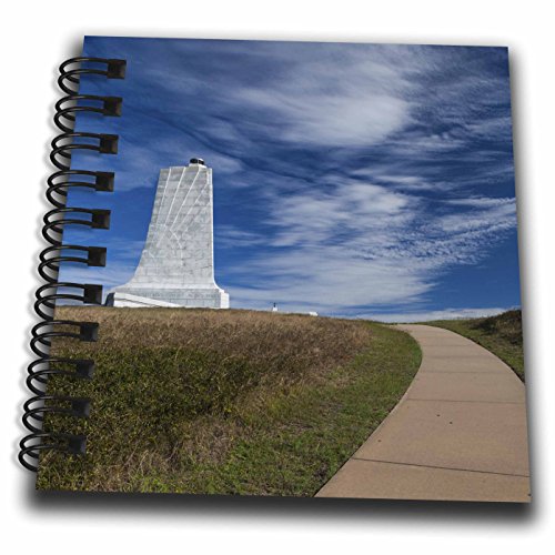 Mini bloc-notes Wright Monument North Carolina multicolore 4x10,2 cm
