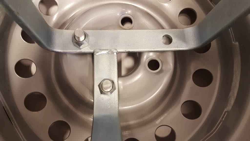 Support Roue Secours Maypole 195 - Universel Pour Attelage 50-60mm