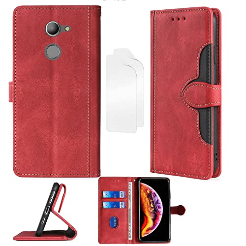 Flip in pelle PU + anello in silicone, migliore protezione