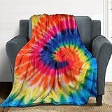 Photo Gallery fjauoq coperta in flanella ultra morbida con motivo a spirale tie dye, calda coperta in peluche per ragazzi e ragazze, coperta per lettino, divano, sedia, soggiorno, casa, viaggi, 127 x 101 cm, per Photo Gallery fjauoq coperta in flanella ultra morbida con motivo a spirale tie dye, calda coperta in peluche per ragazzi e ragazze, coperta per lettino, divano, sedia, soggiorno, casa, viaggi, 127 x 101 cm, per