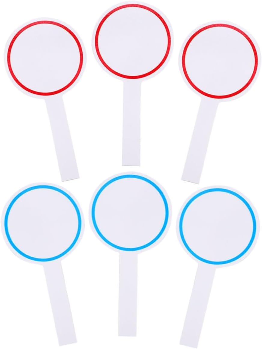 FUNOMOCYA 6pcs Score Board Response Quick Dry Erase Lap