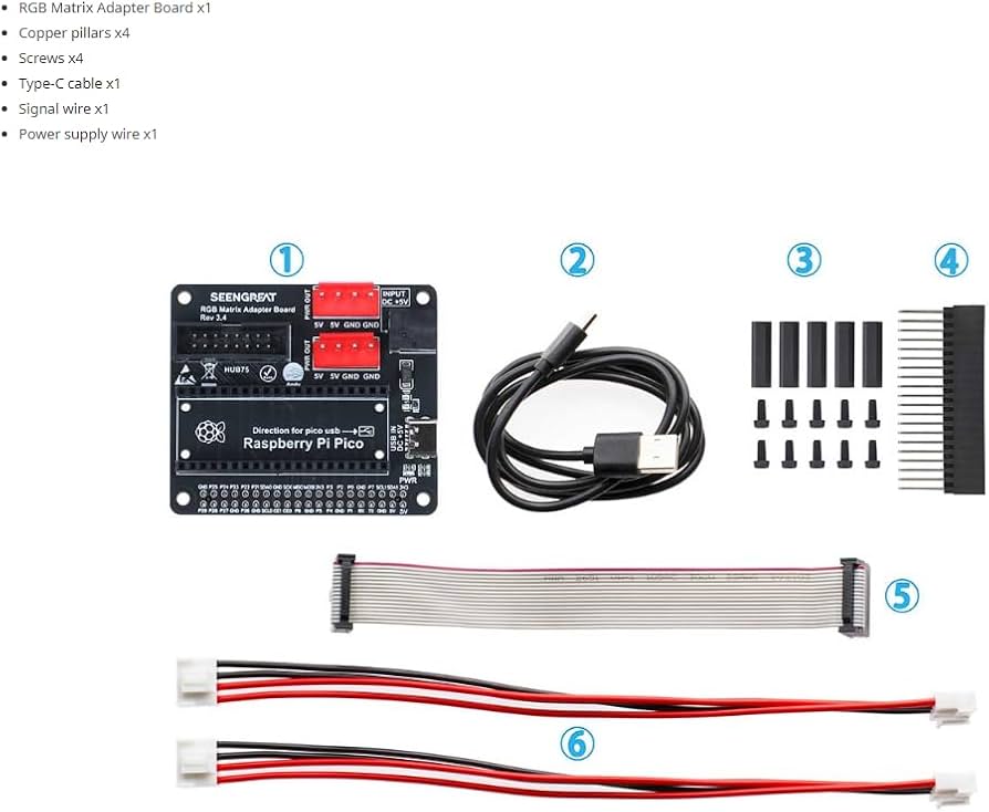 Amazon.co.jp: XICOOLEE RGB マトリックスボードコンバーター