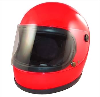 Amazon.co.jp: ZK-540 フルフェイスヘルメット（レッド