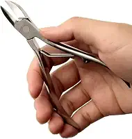 Genérico Alicate de Cortar Unha Curvo Aço Inox 10 CM