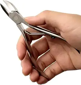 Genérico Alicate de Cortar Unha Curvo Aço Inox 10 CM