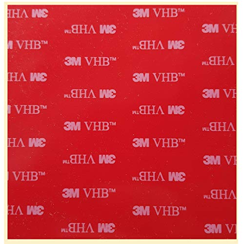 100mm Square Double Sided Tape Sticky Pad, Large Very High Bond Heavy Duty Double Sided Sticky Pad, Strong Acrylic Foam Adhesive Mounting Tape 100mm * 100mm