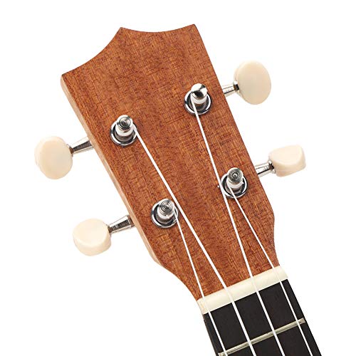 Couple Ukulele 1 Par 17″ Couple Ukulele Table en épicéa Dos en sapele avec étui pour ukulélé avec BagCafé - Les Beatles, Paul McCartney, John Lennon, RIngo Starr, George Harrison Couple Ukulele 1 Par 17" Couple Ukulele Table en épicéa Dos en sapele avec étui pour ukulélé avec BagCafé – Image 8