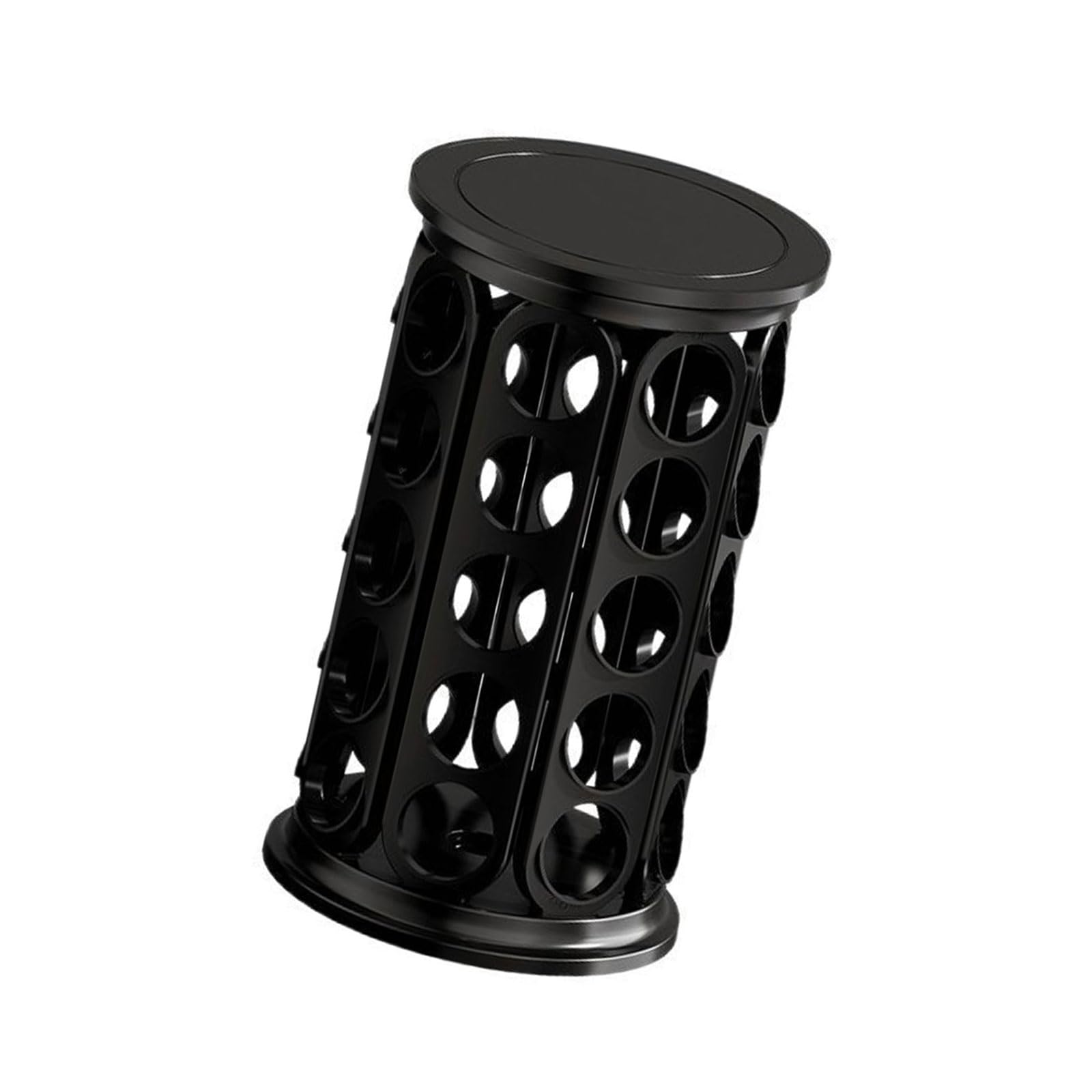 TFAOYS 40 Count Rotating Coffee Pods Storage Rack ABS Organiser for Home 360 Degree Rotating Countertop Stand Large Capacity Coffee Pods Rack