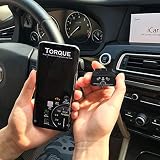 vgate OBD2 Bluetooth, icar 2 BLE4.0 OBDII Interfejs OBD, urządzenie diagnostyczne do urządzeń iOS, iPad i Android (czarny)