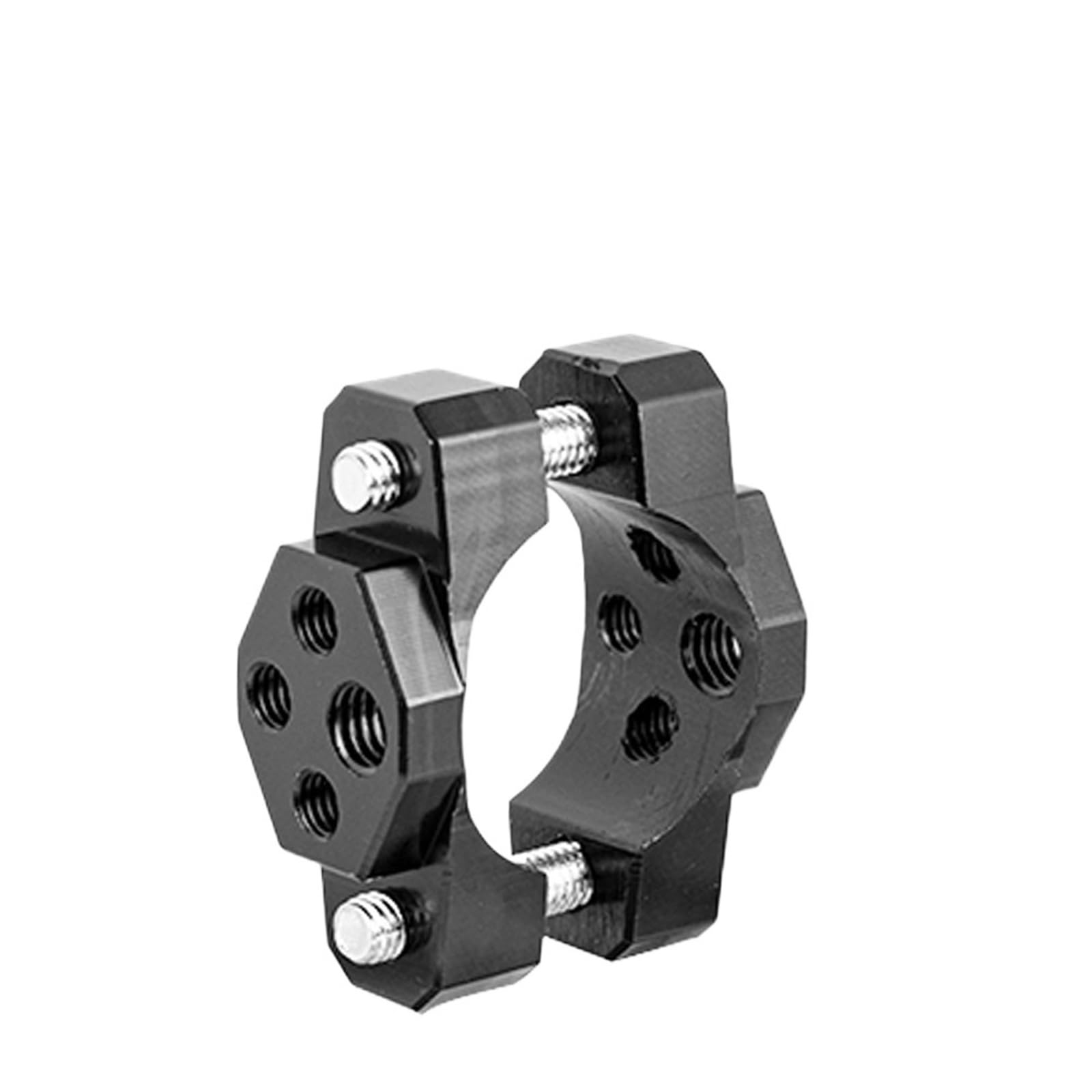 Aueeyhdo 1Pc 22-32Mm Headlight Repair Kit Bracket Motorcycle Fork Tube Handlebar Bracket Holder Fixed Bumper Headlight Light Clamp Moto Auxiliary Spotlight Clip(1Pc 22-32Mm)