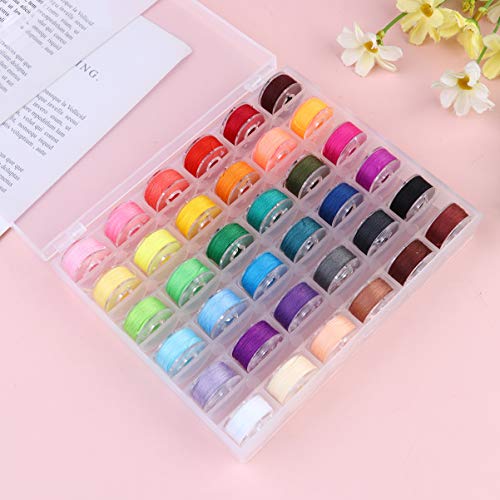 POPETPOP Kit de IniciaÃ§Ã£o Do Bordado 36 Cores Linhas Bordados Floss Agulha Kits de Ponto Cruz para