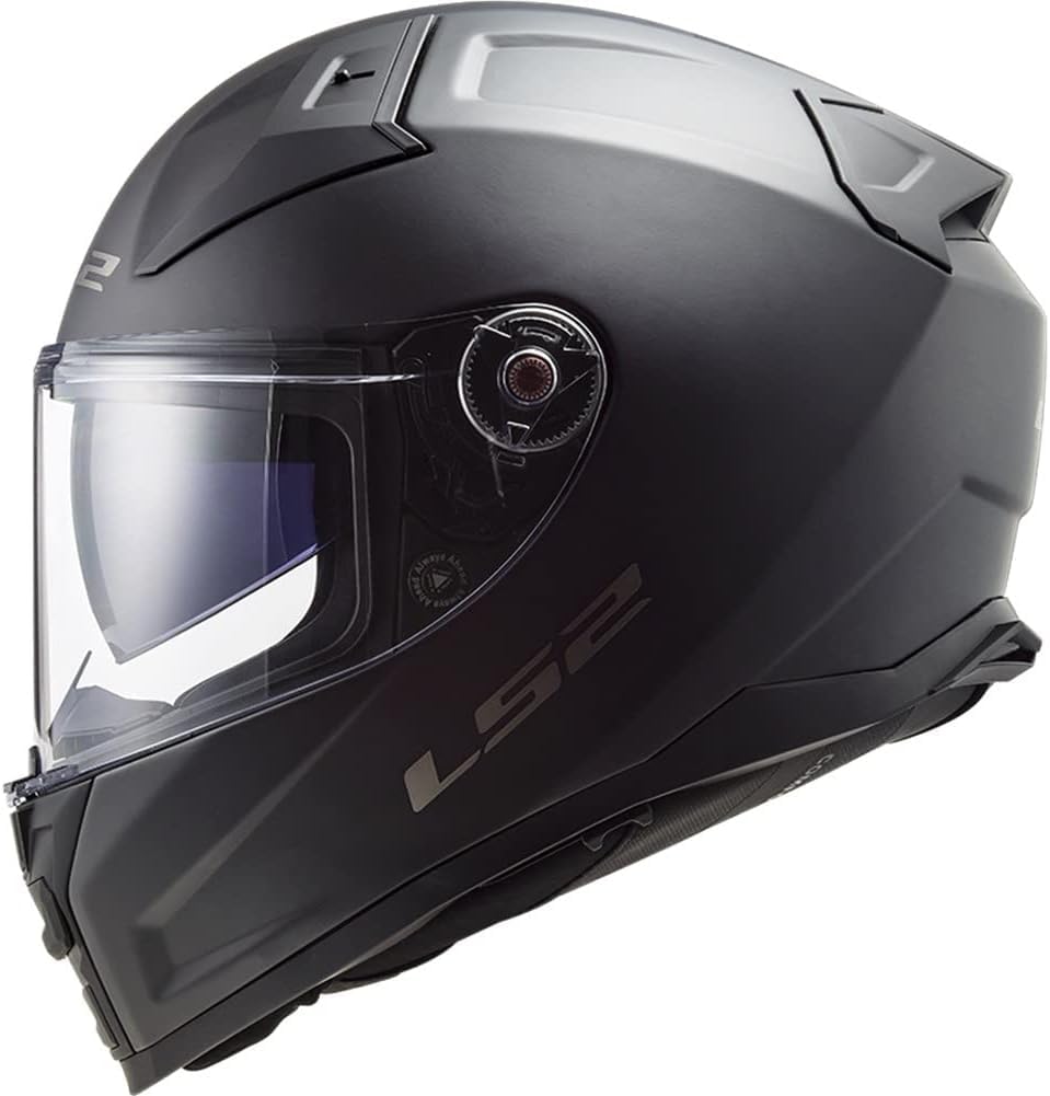 LS2, Casco Moto Integral Vector II Matt Black, XL