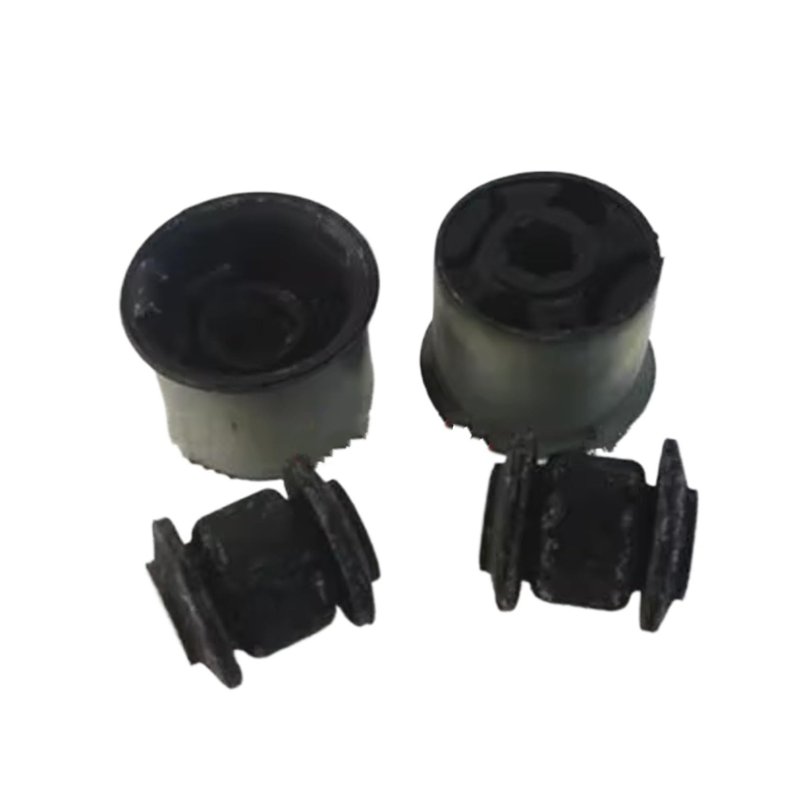 Stabilisatorbuchse für VW Rabbit (2006–2009), CC (2009–2014) und EOS (2006–2014), vordere untere Querlenkerbuchse aus Gummi, Teilenummer 1K0407183, 1K0407182