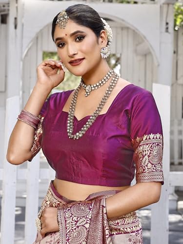 Image of GRECIILOOKS Saree | Women Saree | Cotton Silk Saree | Casual Saree For Women| Saree for Women | Silk Saree | Banarasi Saree