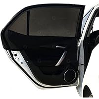 2-Pack Zone Tech Car Side Window Mesh Sunshade only .99: eDeal Info
