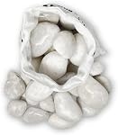 PGN White River Rocks for Plants - 5 Pounds - White Rocks with Smooth, Polished Surfaces - 1-3 Inch Stones for Planters, Aquarium Decorations, Vase, Fireplace, Landscaping, Outdoor Decor