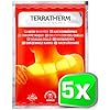 Parches de calor adhesivos para hombro y cuello – 8 h de calor profundo calmante – calentador de cuello, calentador de hombros, activado por aire – 5 unidades