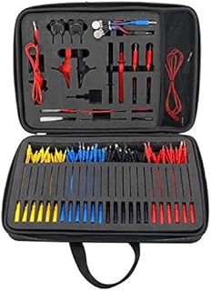 Multi Function Auto Diagnostic Tools, Automotive Circuit Test Leads Kit with Black Carrying Case, Electrical Testers Wire Connectors Adapter Cables