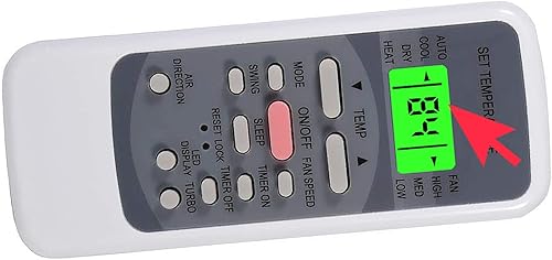 Mando a distancia de repuesto para aire acondicionado Milexus RG51M5EU y MRCOOL RG51M5EU AC AC