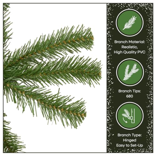 National Tree Company 6ft Unlit North Valley Spruce Christmas Tree - image 5