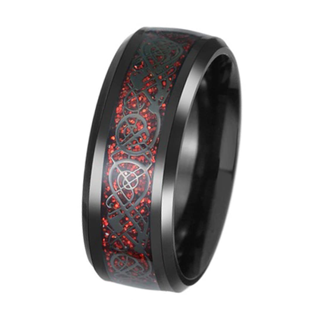 SorellazSorella'z Stainless-steel Engagement Ring for Unisex-adult & Boys (Blue)