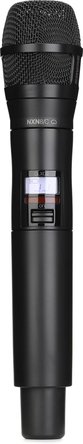 Shure QLXD2/Nexadyne Wireless Handheld Microphone Transmitter – Black