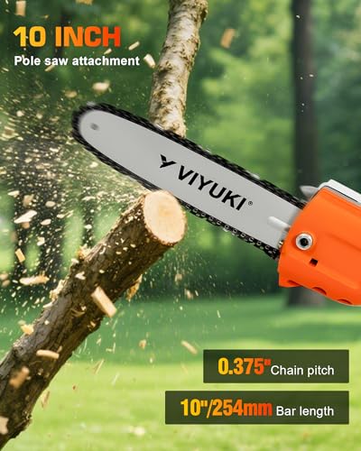 VIYUKI Expand-It 10 in. Universal Pole Saw Attachment for More Brands of Powerheads